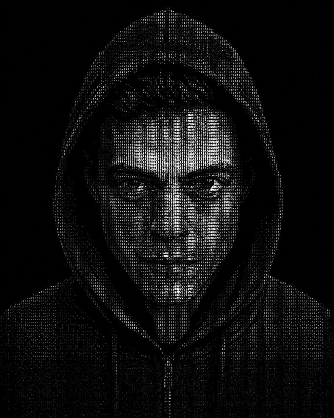 ASCII-портрет Эллиота Алдерсона